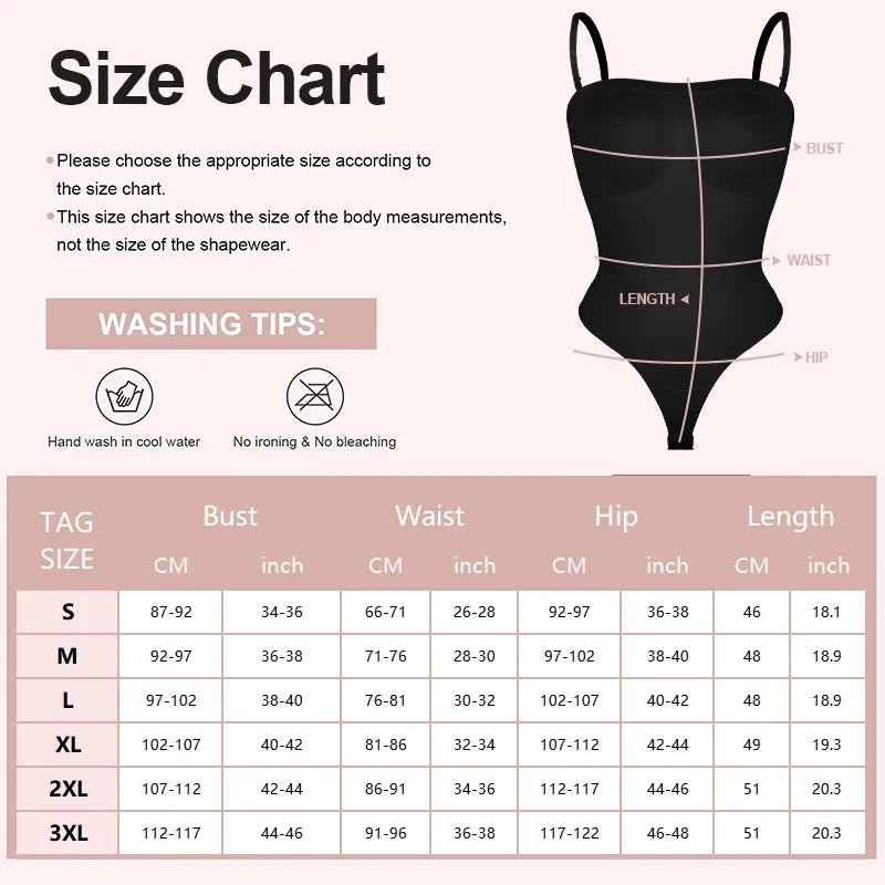 Off Shoulder Bustier Tube Top Strapless Bodysuit Women Thongs Shapewear Tummy Control Body Shaper Waist Trainer Skinny Underwear Carafolli